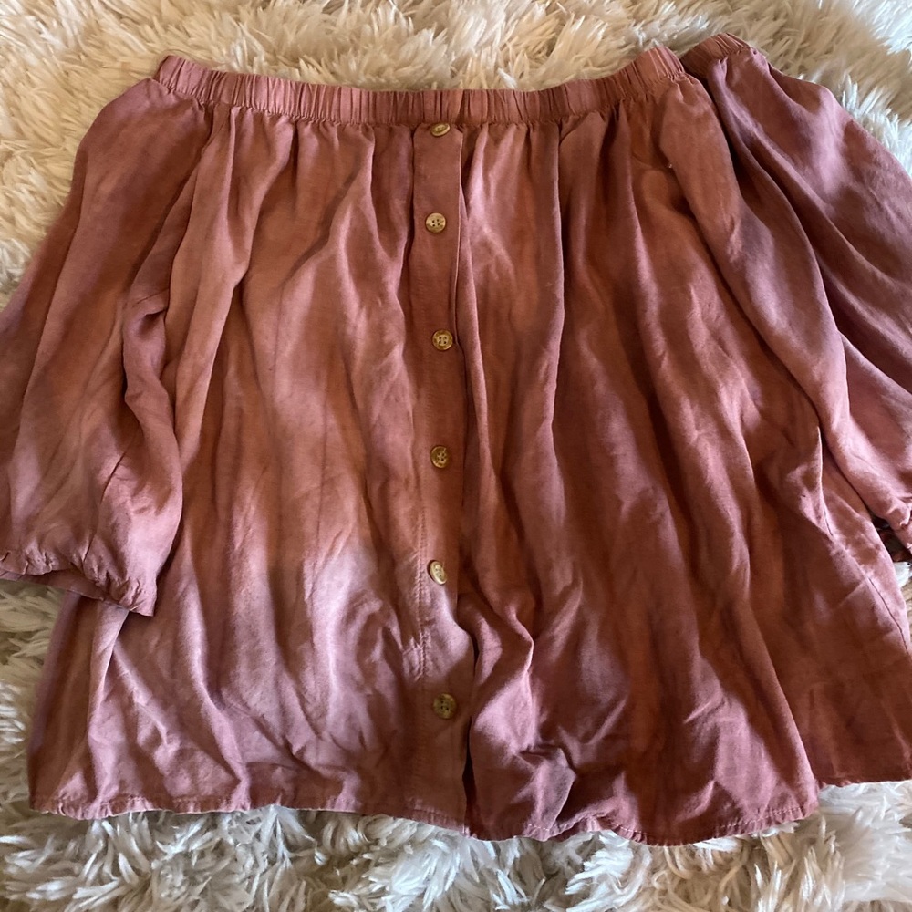 Off the shoulder blouse
